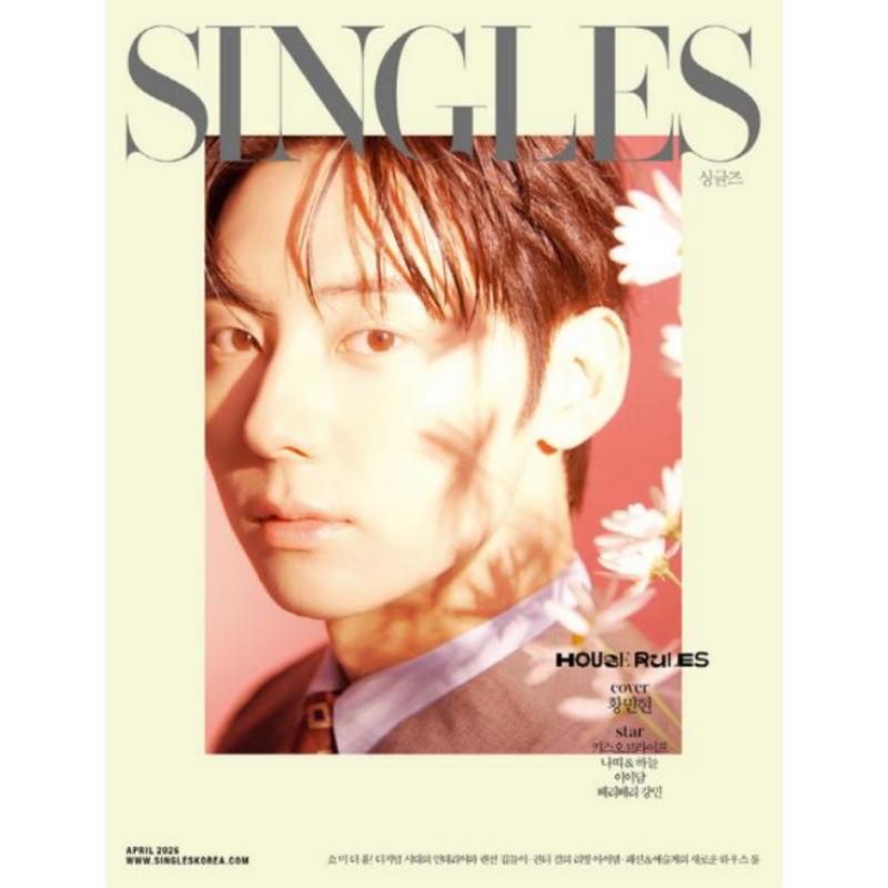[Pre-order] SINGLES HWANG MIN HYUN A-C magazine 2026.04 issue
