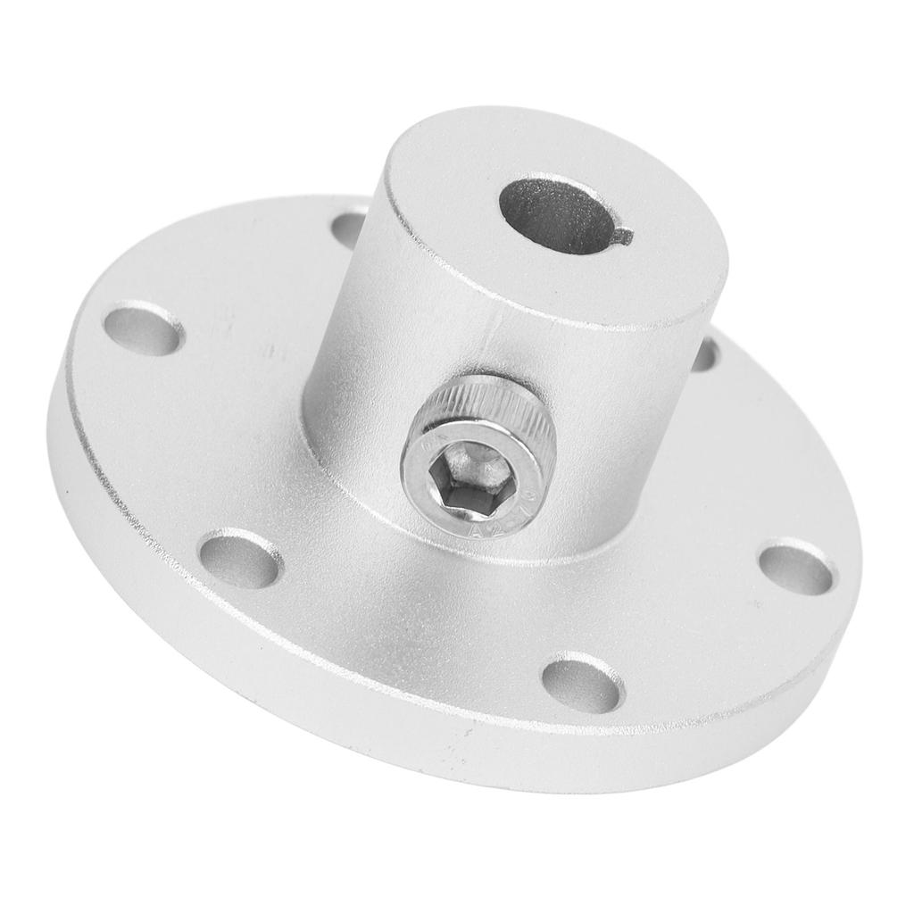 8mm Flanschwellenkupplung Aluminiumlegierung Starre Flanschführungswellenkupplung Motorverbinder mit Passfeder für 14049 Rad DIY RC Modellmotoren