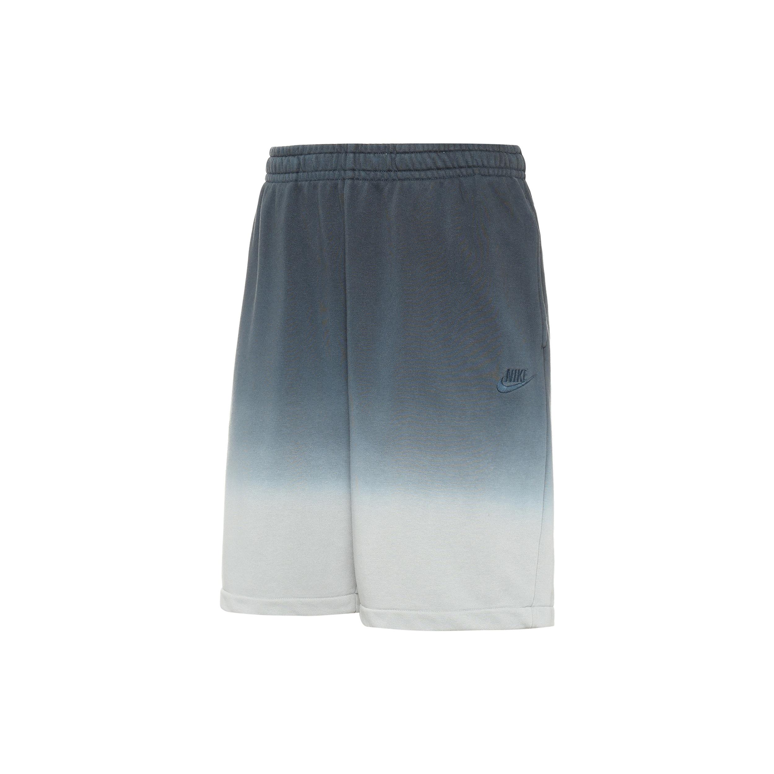 Nike Club Fleece+ Dip-Dye Shorts Grey Men s DQ4634-070 L