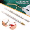 25mm DIY Leather Dual Double Head Edge Oil Gluing Dye Painting Pen Applicator Stick Speedy Paint Roller Tool LeatherCraft Tools