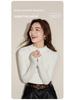 Women's Cashmere Slim Fit Half Turtleneck Long Sleeve Top for Autumn/Winter