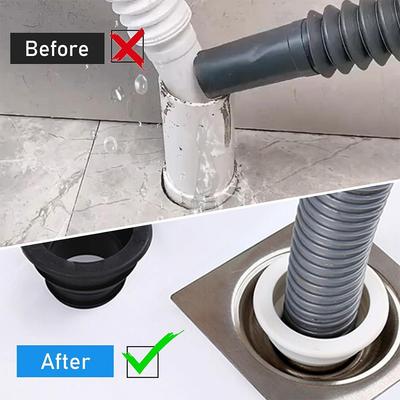 Pohodlný držák odtokové hadice pračky Rychlá a jednoduchá instalace