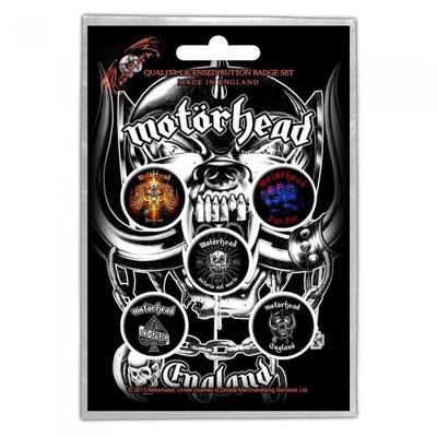 Distintivo Motorhead Inghilterra (Confezione da 5)