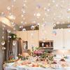 2m Bubble Hanging Banner Transparent PVC Party Favor Banners  Wedding Party