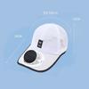 Solar Fan Hat For Men Women Uv Protection Sun Hat With Fan Usb Cooled Outdoor Cap Adjustable Double Face Shield Summer Space Hat