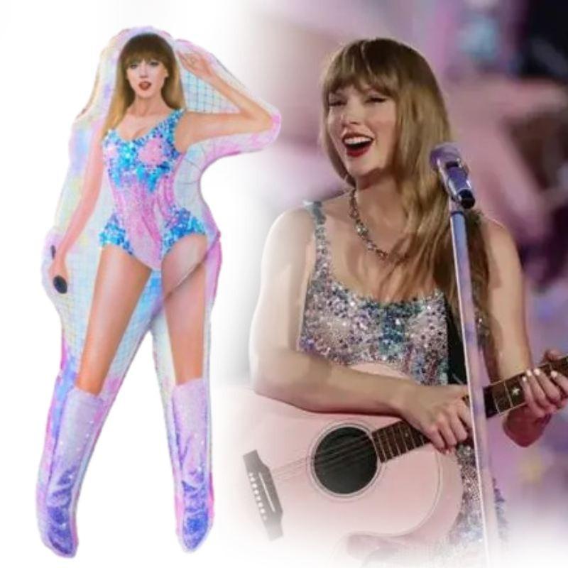 Elegant Taylor Swift Themed Aluminum Foil Balloon For Parties And Celebrations