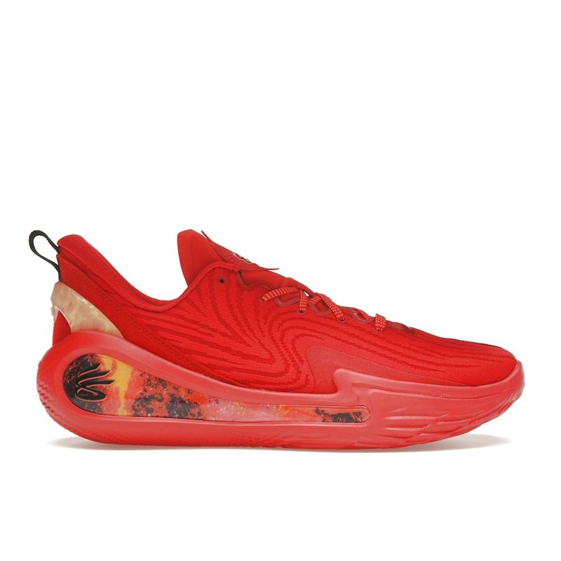 Under Armour Unisex Curry 12  Spark  Red Basketball Shoes 3028497-600 46