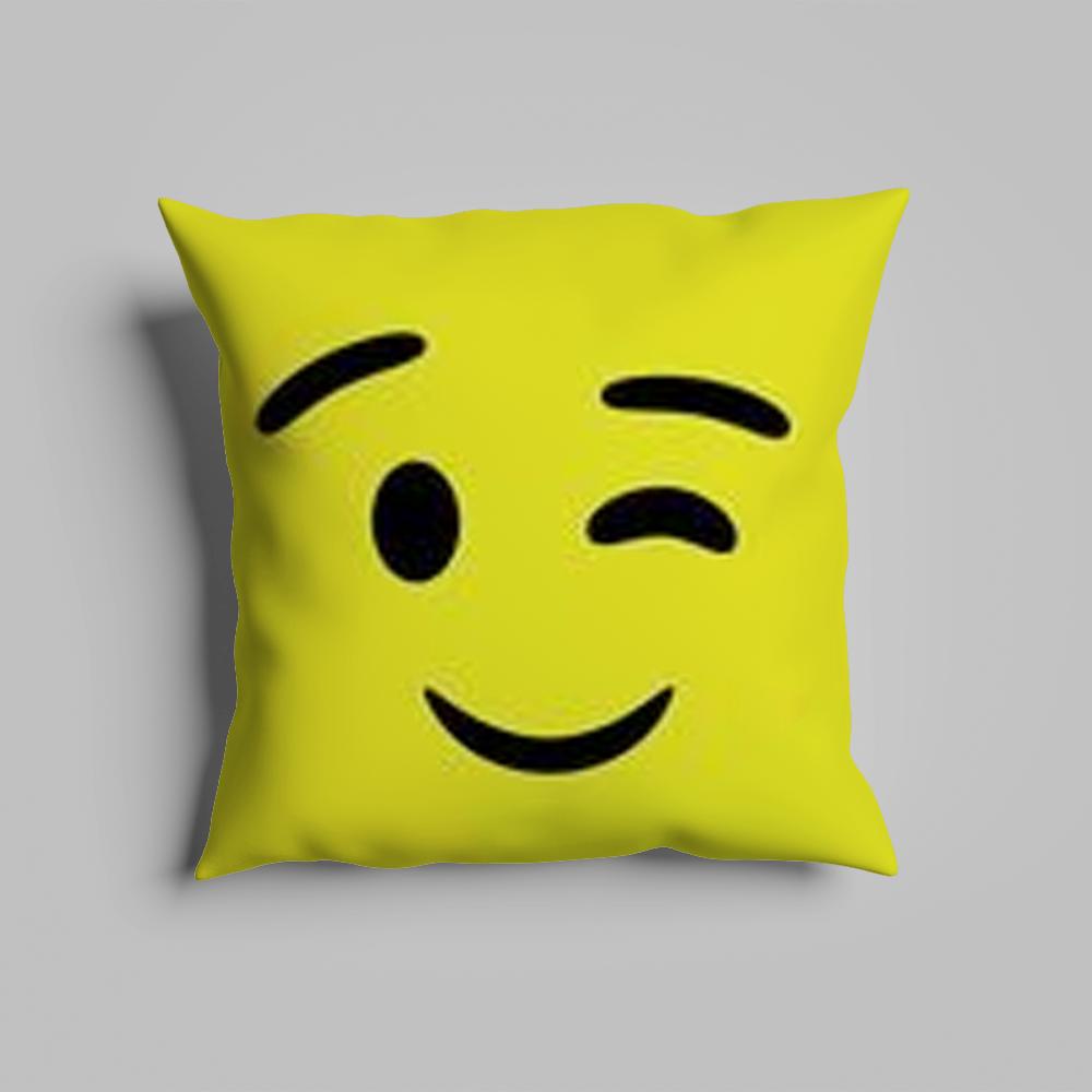 Pillow Case luxurious home office, sofa decorative Multi sized car seat cushions, pillowcases Emoji Personalized