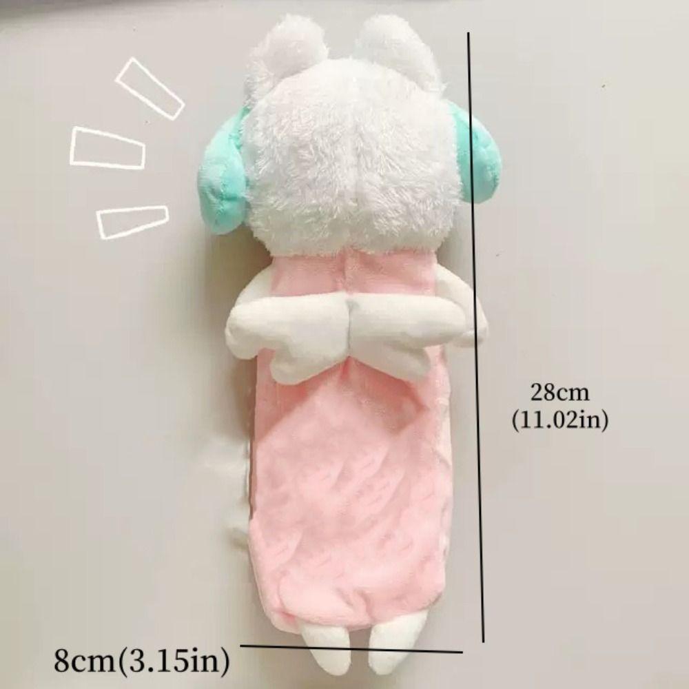 Kitty Cat Pencil Case Pouch Cute Makeup Lipstick Bag Creative Plush Pen Case  Kid