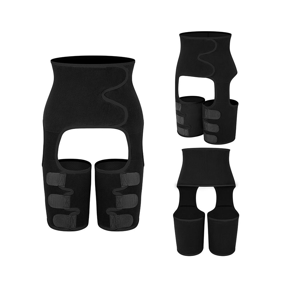 Taillentrainer für Damen, 3-in-1, Taillen- und Oberschenkel-Trimmer, Body Shaper, Gewichtsverlust, Abnehmen, Stützgürtel, Hüftheben, Korsetts, Workout, Fitness