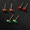 Stylish Geometric Alloy Earrings For Women European American Jewelry Fashion