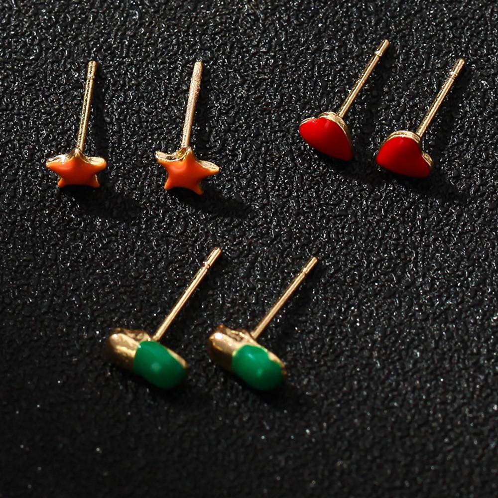 Stylish Geometric Alloy Earrings For Women European American Jewelry Fashion
