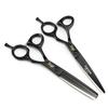 6.0 Inch, Black, Single Tail, Personalized Sup Trendy, Hair Scissors, Hair Scissors, Flat Scissors, Bangs Scissors