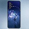 Madoka M-Mahou Shoujo Phone Case For Samsung S25,S24,S21,S22,S23,S30,Ultra,S20,Plus,Fe,Lite,Note,10,9,5G Black Cover