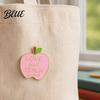 Canvas Bag Accessory Brooch Pin Enamel Teacher-Themed Fruit Shape Lapel