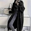 Women Oversized Long Knit Cardigan Loose Chunky Knit Open Front Sweater Coat With Pockets Winter Warm Outerwear