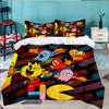 3PCS Game PAC Bedding Set,Including 1pc Duvet Cover And 2pcs Pillowcases Perfect for Bedroom, Dormitory, Large size Fan Christmas gift