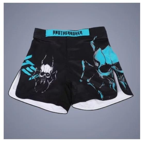 MMA UFC Martial Arts Muay Thai Shorts Pants Kickboxing Boxing Fight Unisex Men Women Kid Quick Dry Print Elastic Polyester Training Trunk