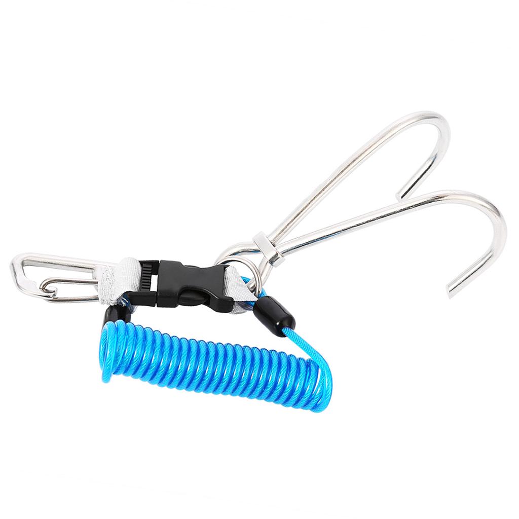 KEEP DIVING Stainless Steel   Hook Diving   Accessories (Blue)