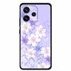Case For Oppo Reno 15C 5G Colorful Flowers Black Soft Silicone TPU Phone Cases For Oppo Reno15 5G Shells Protection Bumper Funda
