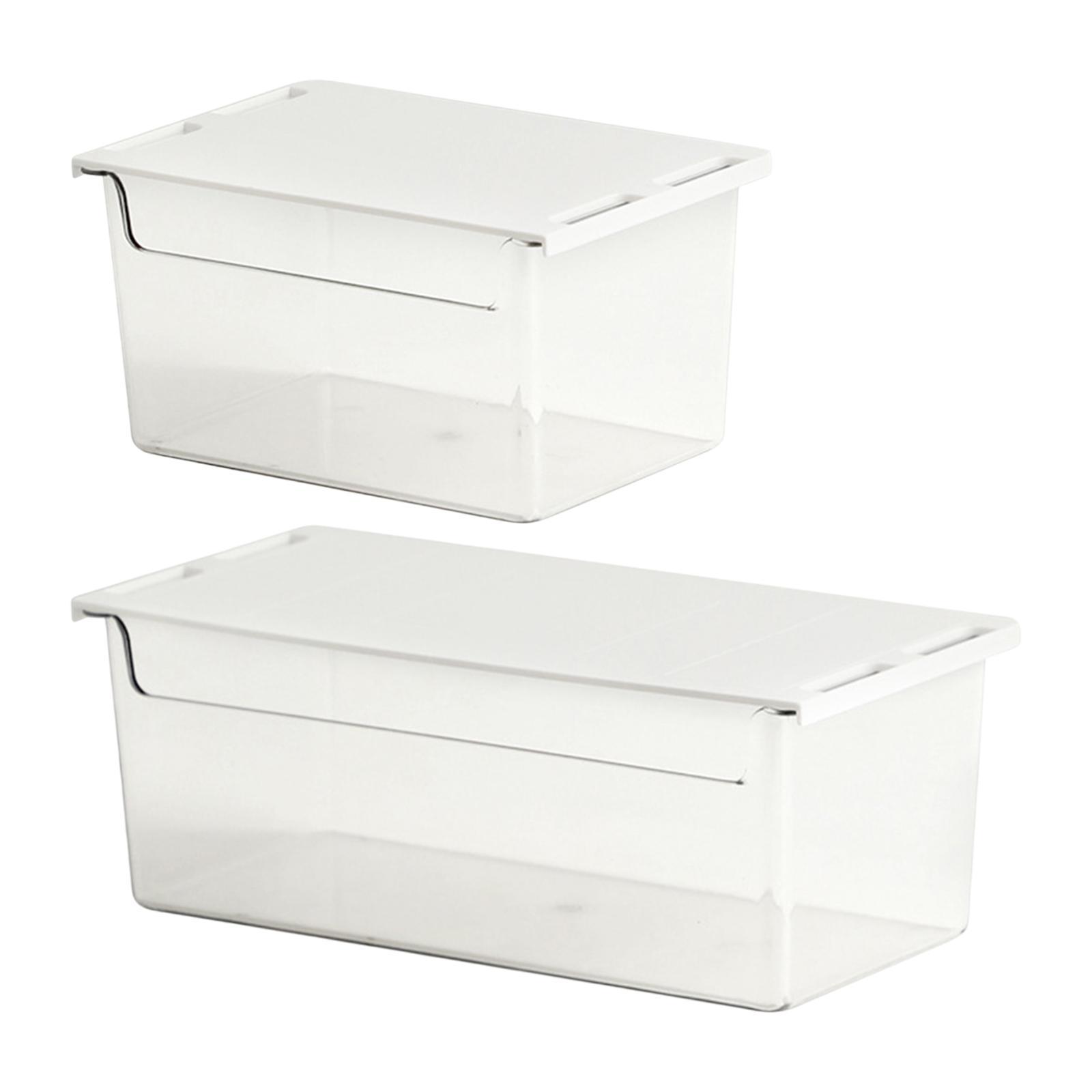 Multifunctional Under Desk Pencil Drawer Attachment Plastic Storage Organizer for Home and Work 15cmx10cmx75cm 1780₽