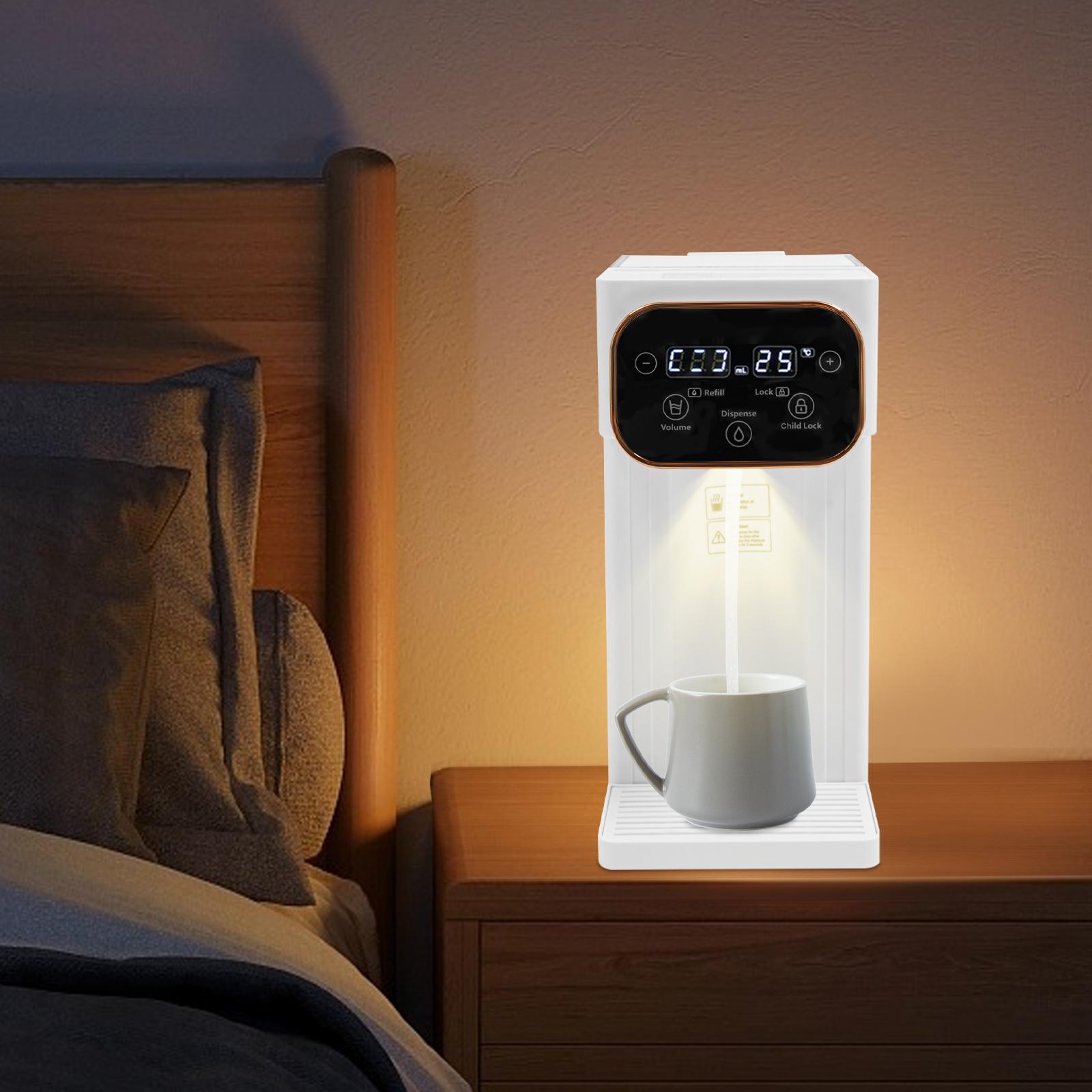 

Instant PP Hot Water Dispenser,White Countertop Hot Water Dispenser 3L 14*23*28.5cm for Offices,Bedrooms белый