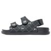 MLB Sandal New York Yankees EVA Non-Slip Durable Sports Sandals Unisex Sandals Black White 3ASDCSD33-50BKS