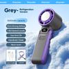 Outdoor Foldable Portable Handheld Fan Mini Cooling Rechargeable 3600mAh 100-level Free Control High Speed Turbo Fan Kawaii fan