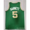 Embroidered Boston Celtics NBA Jersey 5 Kevin Garnett Mens Basketball Uniform Sportswear