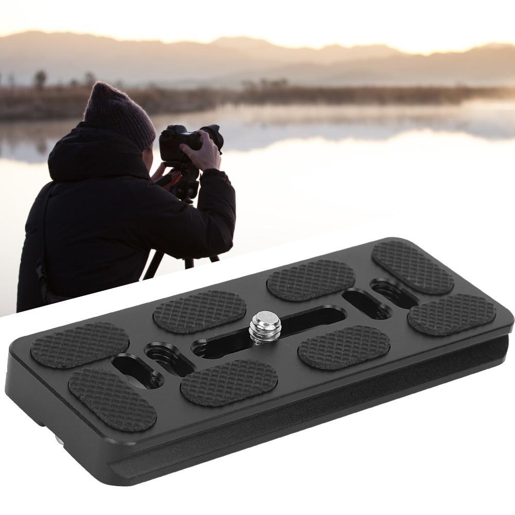 Aluminium Alloy Quick Release Plate with 1 4in Screw Accessory for Arca Mount Ballhead