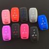 Silicone Car Key Cover Case Shell Skin Holder Set for Dodge Ram 1500 19-2020 Longhorn   5button Key