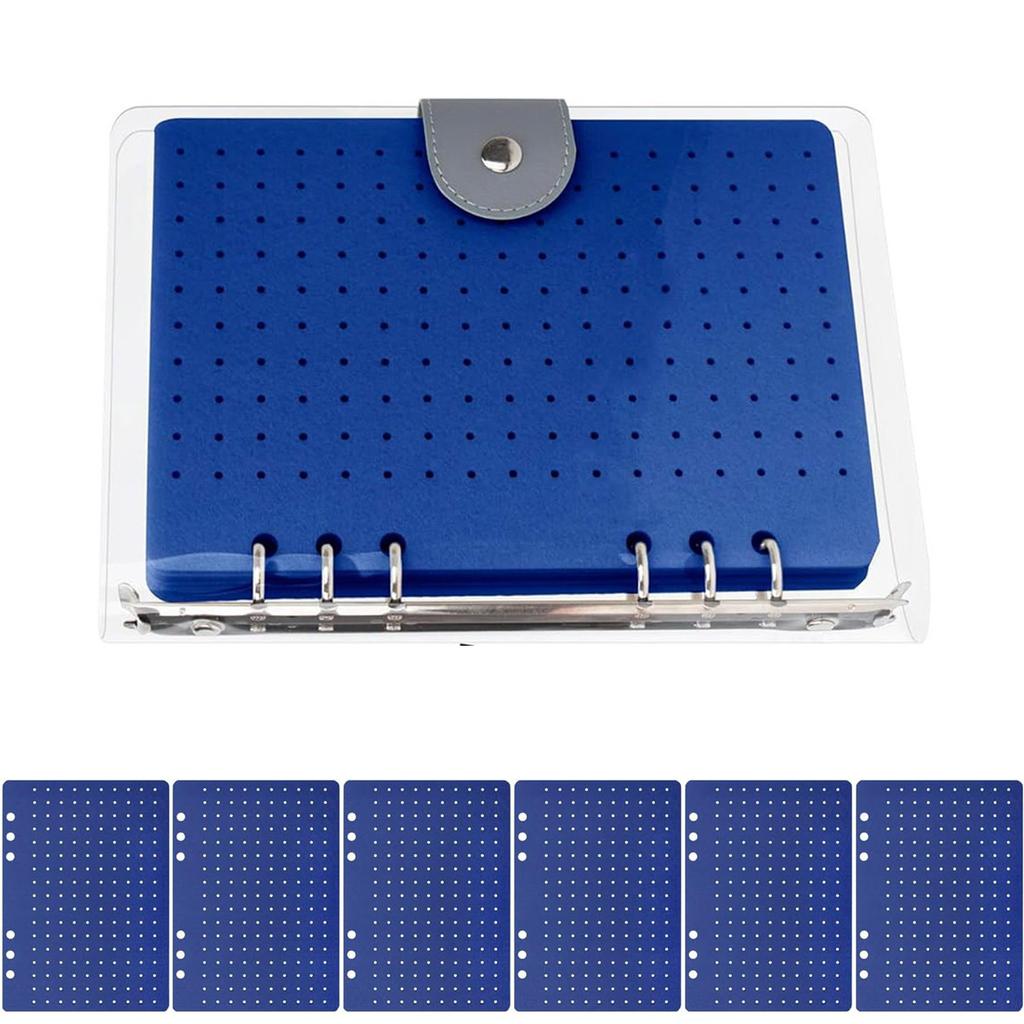Versatile Pin Storage Books 6 Pages Felt Home Accessory Organizers for Brooches Pins and Small Trinkets Organization