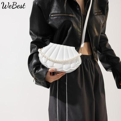 Simple Crossbody 2025 New Shoulder Bag Niche Shell Bag