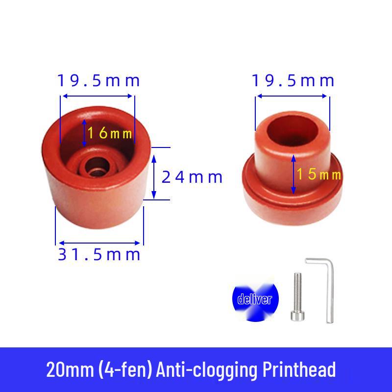 Anti-Clogging Nozzle Hot Melt Gun with 20PPR-25 Water Pipe Plastic Welder, 32 Thickened Non-Stick Welding Head and Heating/Grinding Head
