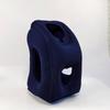 Portable Inflatable Travel Neck Pillow , Hand-Washable Cover For Airplane Car Bus Train Office Nap Camping