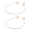 2Pcs Strong Magnetic Curtain Tiebacks Tie Backs Buckle Holder Holdbacks Window Decorative