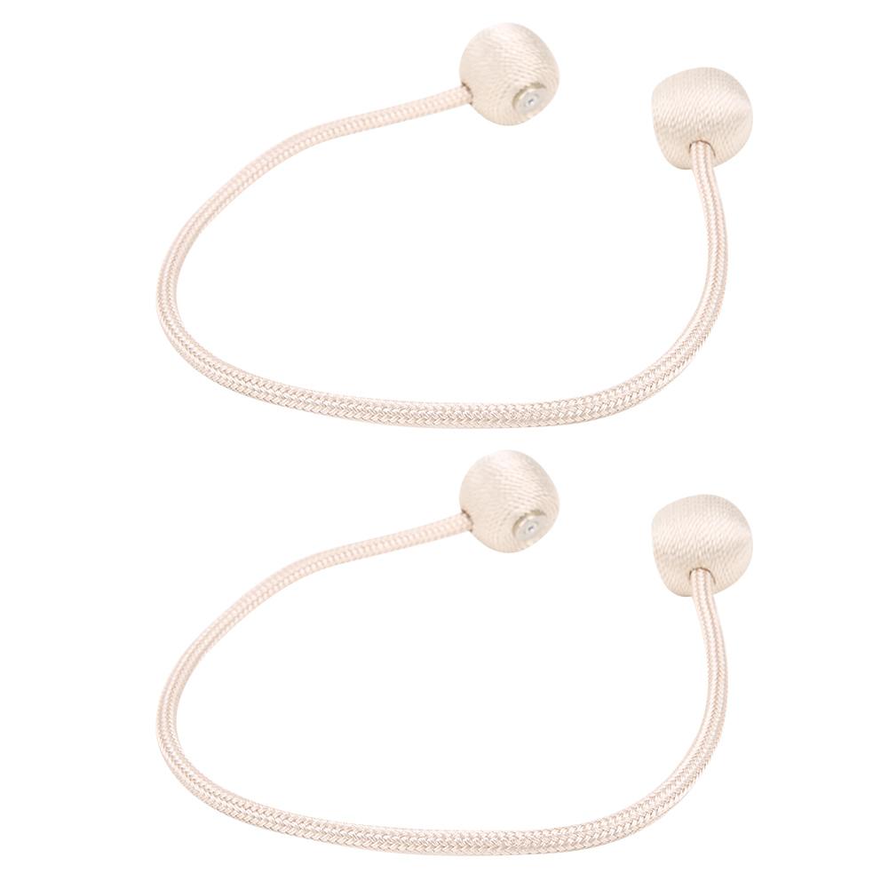 2Pcs Strong Magnetic Curtain Tiebacks Tie Backs Buckle Holder Holdbacks Window Decorative