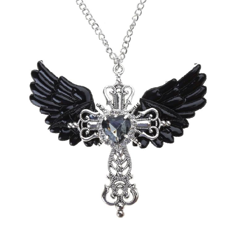 

Европейская и американская уличная сине-голубая драгоценная ангельская цепочка на ключицы 1