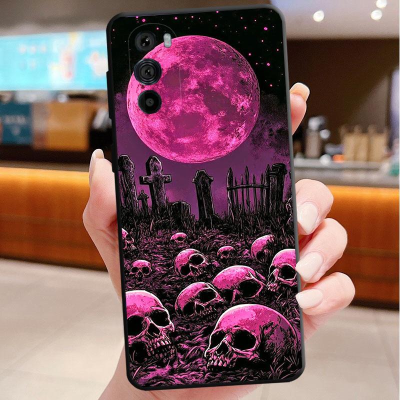 

Phone Case For Motorola Edge 50 40 Pro 60 50 40 30 Ultra Neo Fusion Moto G Play G Stylus G Power G Skull Art G Stylus 5G 2024