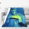 Funny Trueno Hip Hop Rapper Blanket Warm Fleece Sofa Throw Blanket for Home Bedroom Outdoor Throws Bedspread Quilt