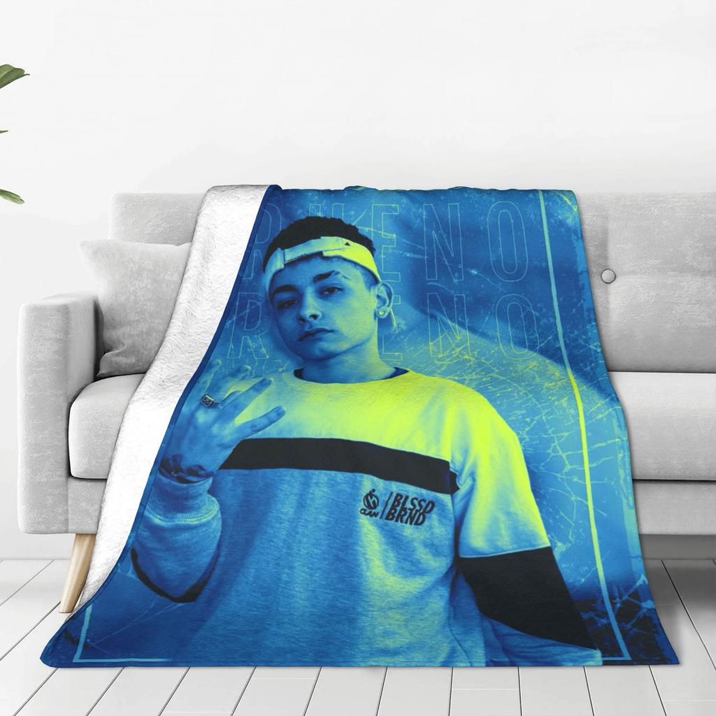 Funny Trueno Hip Hop Rapper Blanket Warm Fleece Sofa Throw Blanket for Home Bedroom Outdoor Throws Bedspread Quilt