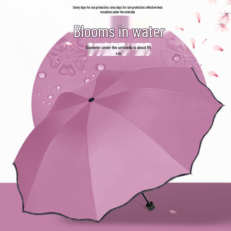 Parapluie Pare-Soleil Double Usage Extra Large: Épais, Renforcé, Pliable pour le Soleil et la Pluie