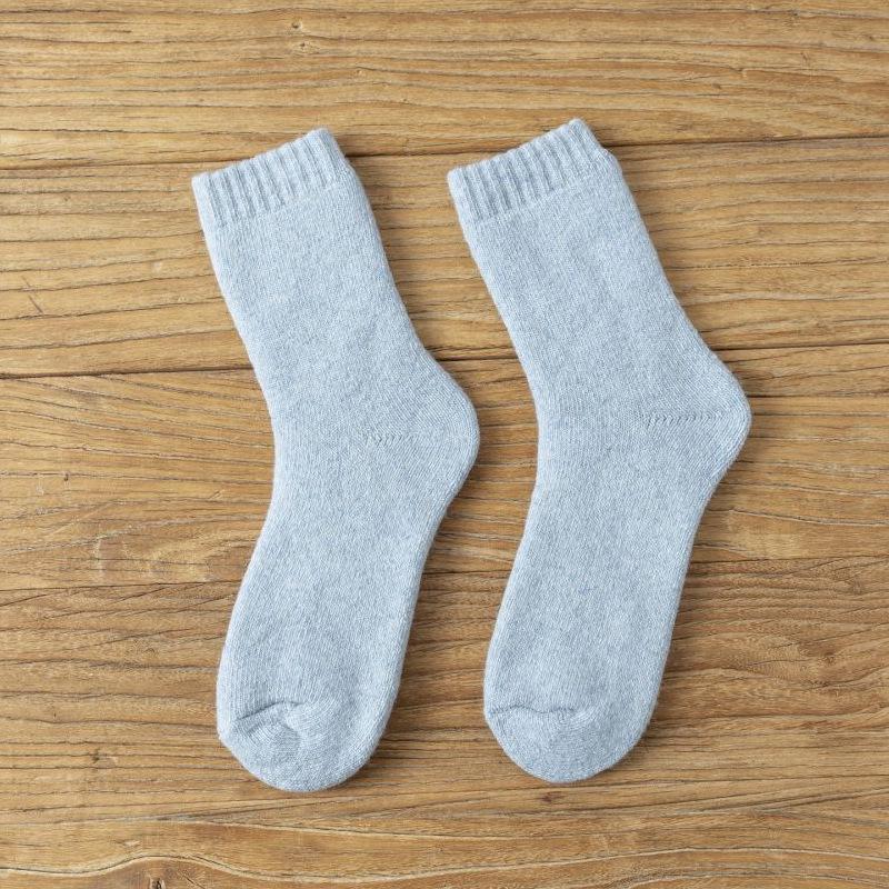 

Women s Thickened Wool Mid-Calf Socks - Extra Warm Velvet Terry for Cold Weather Women s (36-40)