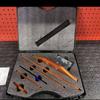 Stair Tread Template Tool Jig Aluminum Alloy Measuring Gauge Adjustable Sliding Installer with Case 