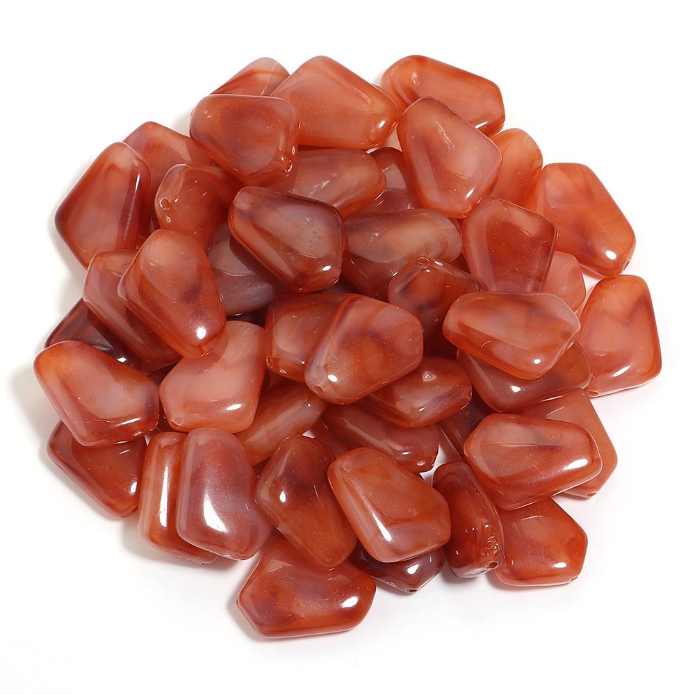 20pcs 25x18mm Irregular Acrylic Beads Colorful Cloud Loose Spacer Beads For DIY Jewelry Making Bracelets Necklace Accessories