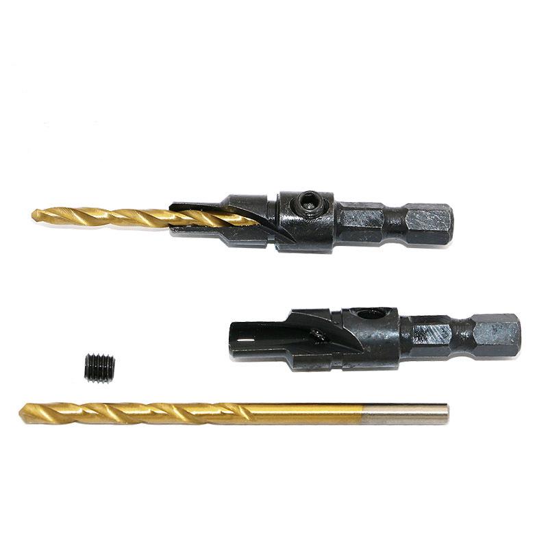 Hexagonal Countersink Drill Set for Woodworking