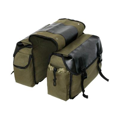 Canvas Fietsdragertas Achterdrager Kofferbak Fietsbagage Achterbank Fietstas