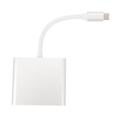 3 in 1 Type C Adapter USB C naar USB 3.0 4K HD Multimedia Interface PD Converter voor Laptop Telefoon