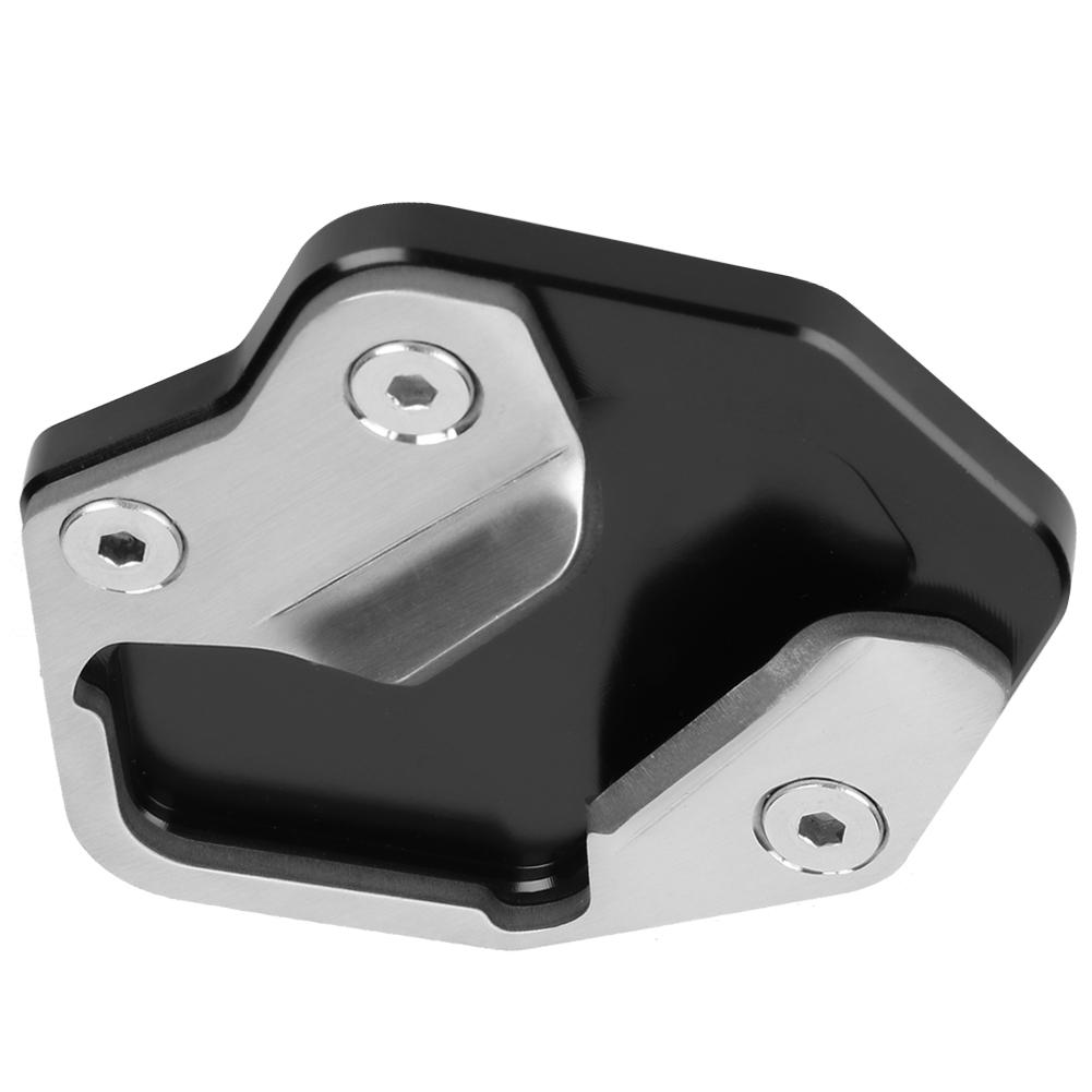 CNC Aluminum Motorcycle Side Stand Extension Pad Enlarger Fit For Triumph Tiger 800 2013 2017