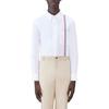 THOM BROWNE Rwb Striped Buttoned Shirt Men's MWL396A-F0313-100